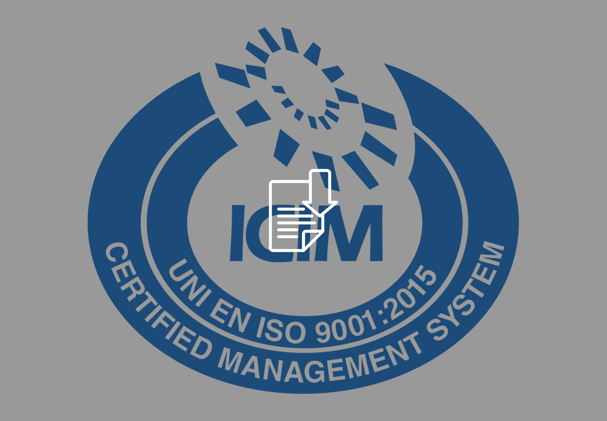 UNI EN ISO 9001:2015